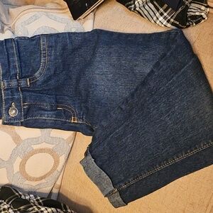 Classic Blue Denim Girl's Jeans